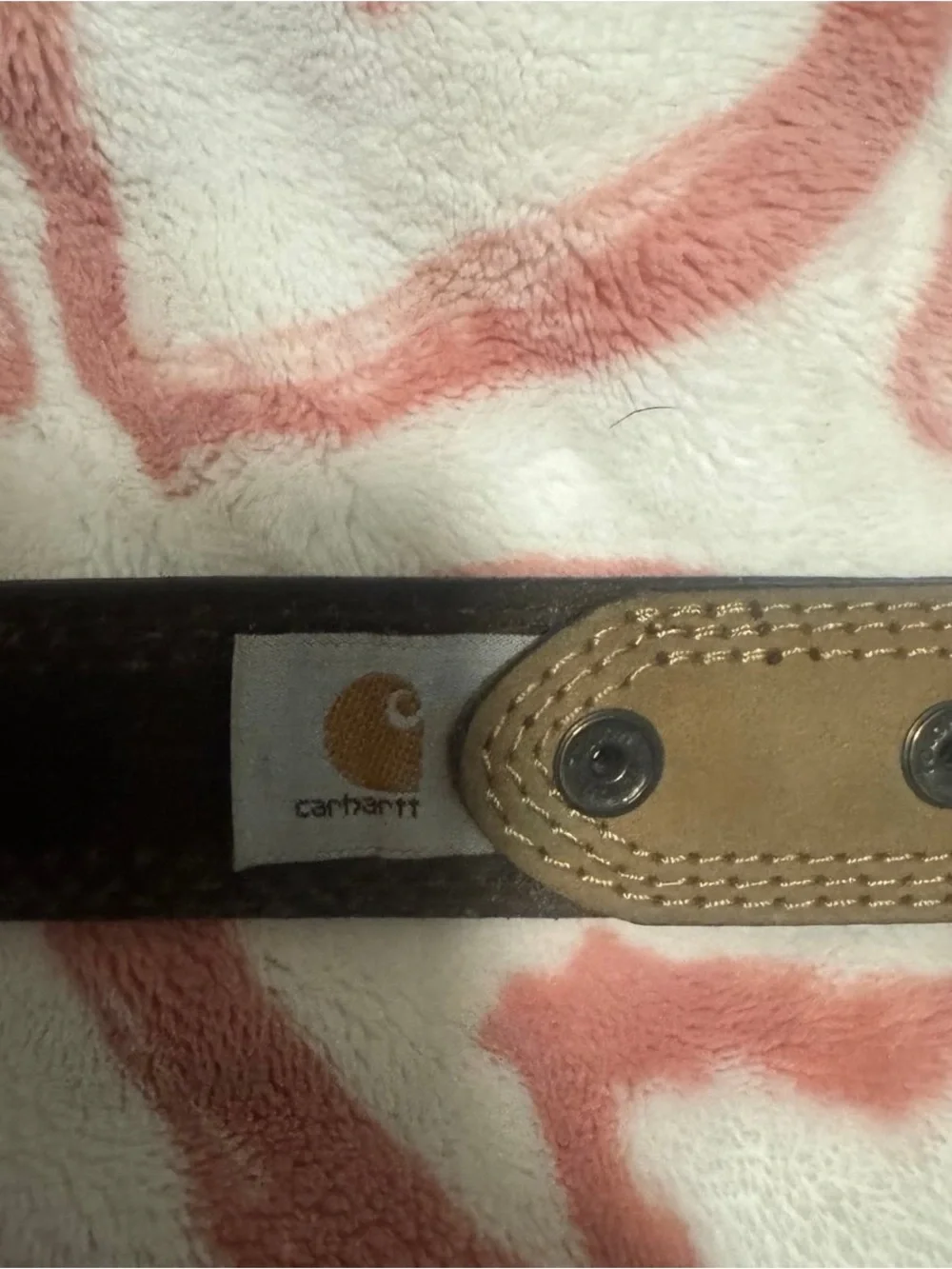 Brown Carhartt belt sz 36